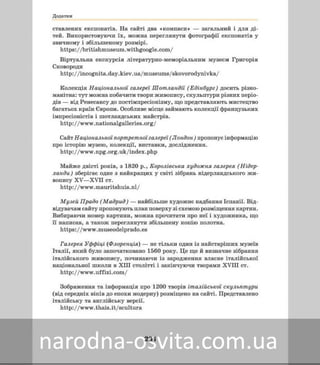 Підручник Мистецтво 8 клас Масол