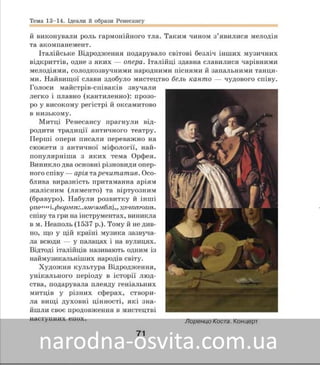 Підручник Мистецтво 8 клас Масол