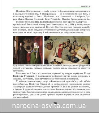 Підручник Мистецтво 8 клас Масол