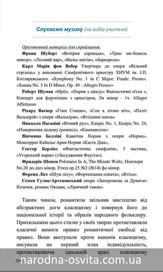 Підручник Мистецтво 8 клас Назаренко, Чєн, Галєгова читати онлайн