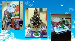 Выставка работ для деда мороза