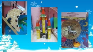 Выставка работ для деда мороза