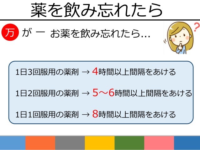 薬との上手な付き合い方 薬との上手な付き合い方