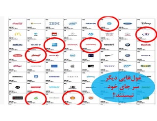 ‫دﯾﮕﺮ‬ ‫هﺎﯾﯽ‬‫ﻏﻮل‬
‫ﺧﻮد‬ ‫ﺟﺎی‬ ‫ﺳﺮ‬
‫ﻧﯿﺴﺘﻨﺪ‬!!
 