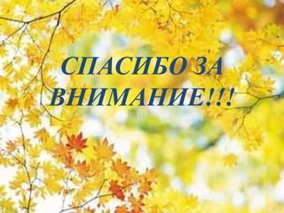 СПАСИБО ЗА
ВНИМАНИЕ!!!
 