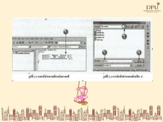 การเขียนคำสั่งข้อมูลขั้นพื้นฐาน