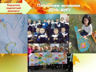 Результати
педагогічної
діяльності
 
