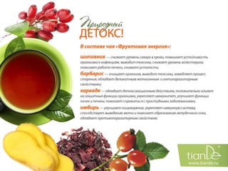 фруктовый чай энергия очищения | PPT