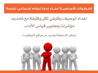 التنظيم الرسمي الداخلي للإعلام الاجتماعي - الرحمة نموذجاً