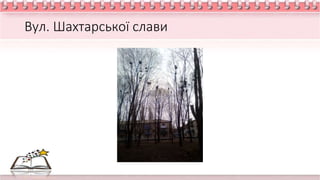 Вул. Шахтарської слави
 