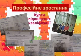 Курси
підвищення
кваліфікації
 