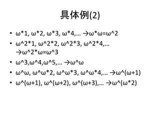 順序数入門 Ver.ω | PPTX