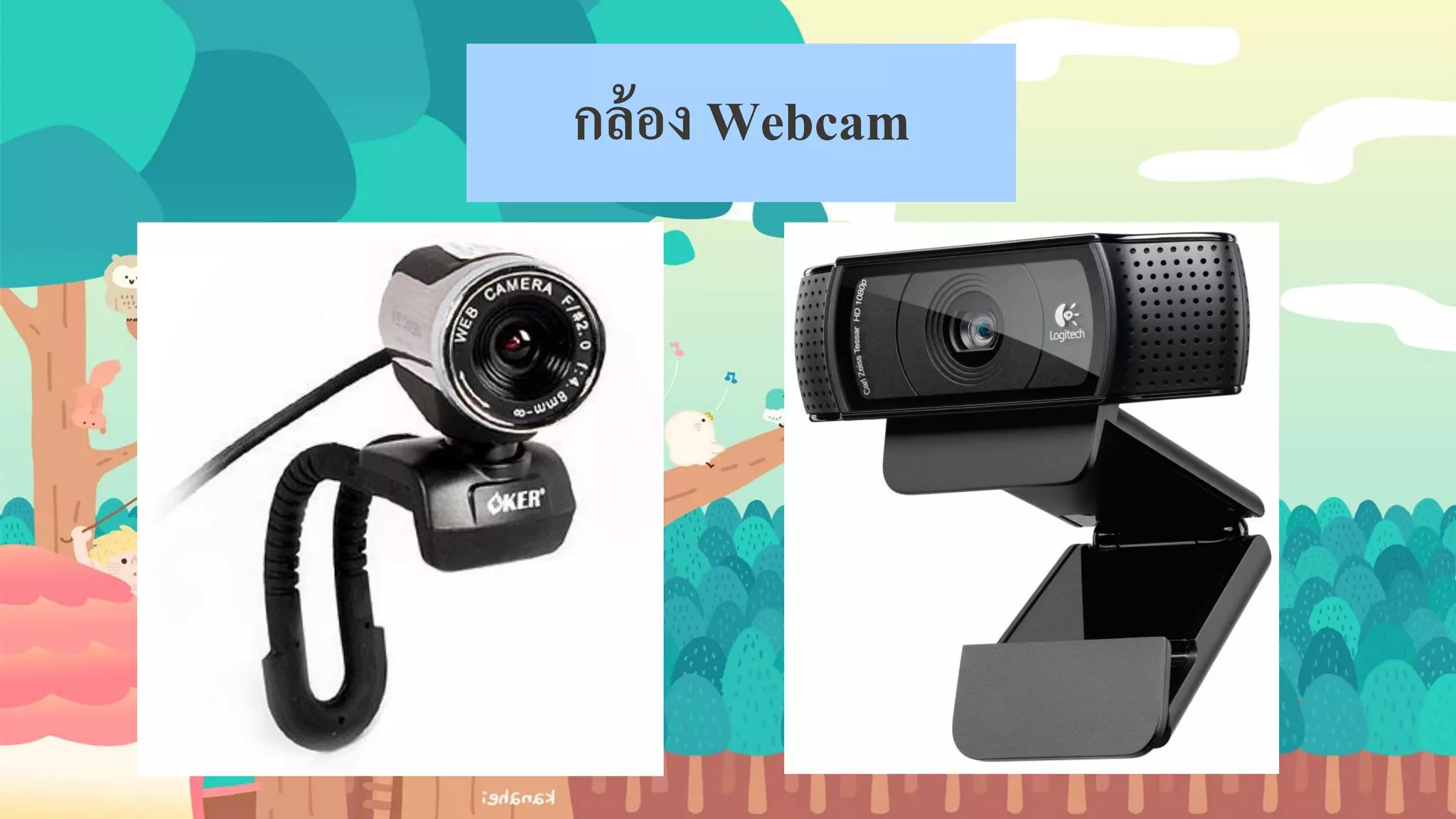 กล้อง Webcam
 