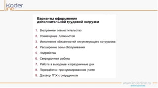 Учет рабочего времени в программе «1С:Зарплата и управление персоналом 8» ред. 3