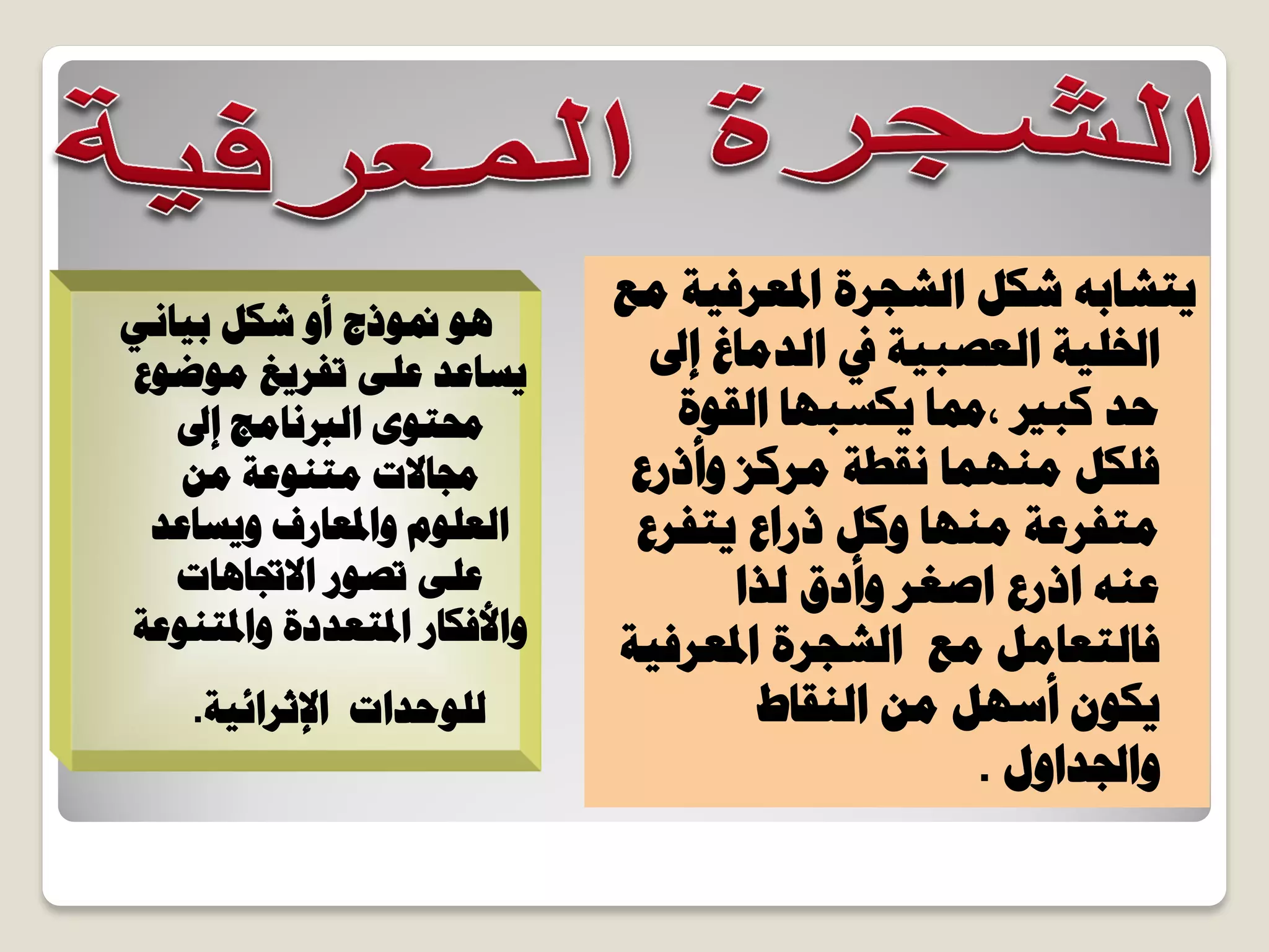 ‫ٓغ‬ ‫حدلؼشك٤ش‬ ‫حُشـشس‬ ٌَ‫ش‬ ٚ‫٣ظشخر‬
‫اىل‬ ‫حُذٓخؽ‬ ‫يف‬ ‫حُؼظز٤ش‬ ‫حخلِ٤ش‬
‫ًزري‬ ‫كذ‬,‫حُوٞس‬ ‫٣ٌغزٜخ‬ ‫شلخ‬
‫ٝأرسع‬ ‫ٓشًض‬ ‫ٗوـش‬ ‫ٜٓ٘ٔخ‬ ٌَِ‫ك‬
‫٣ظلشع‬ ‫رسحع‬ ًَٝ ‫ٜٓ٘خ‬ ‫ٓظلشػش‬
‫ُزح‬ ‫ٝأدم‬ ‫حطـش‬ ‫حرسع‬ ٚ٘‫ػ‬
‫حدلؼشك٤ش‬ ‫حُشـشس‬ ‫ٓغ‬ َٓ‫كخُظؼخ‬
‫حُ٘وخؽ‬ ٖٓ َٜ‫أع‬ ٌٕٞ٣
ٍٝ‫ٝحجلذح‬.
٢ٗ‫ر٤خ‬ ٌَ‫ش‬ ٝ‫أ‬ ‫منٞرؽ‬ ٞٛ
‫ٓٞػٞع‬ ‫طلش٣ؾ‬ ٠ِ‫ػ‬ ‫٣غخػذ‬
‫اىل‬ ‫حُربٗخٓؾ‬ ٟٞ‫زلظ‬
ٖٓ ‫ٓظ٘ٞػش‬ ‫رلخالص‬
‫ٝ٣غخػذ‬ ‫ٝحدلؼخسف‬ ِّٞ‫حُؼ‬
‫حالذبخٛخص‬ ‫طظٞس‬ ٠ِ‫ػ‬
‫ٝحدلظ٘ٞػش‬ ‫حدلظؼذدس‬ ‫ٝحألكٌخس‬
‫حإلػشحث٤ش‬ ‫ُِٞكذحص‬.
 