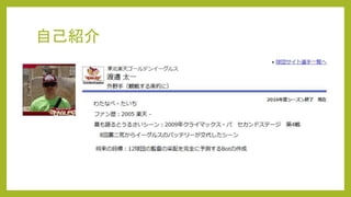 自己紹介
 