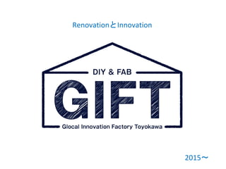 RenovationInnovation
2015
 