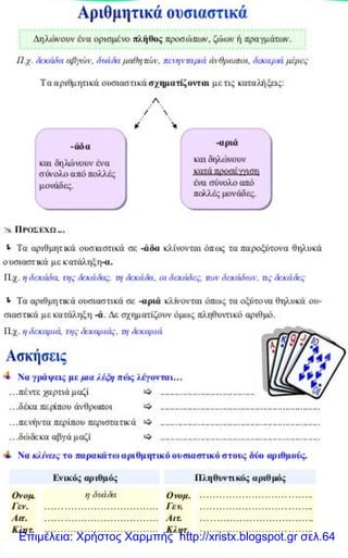 Επιμέλεια: Χρήστος Χαρμπής http://xristx.blogspot.gr σελ.64
 