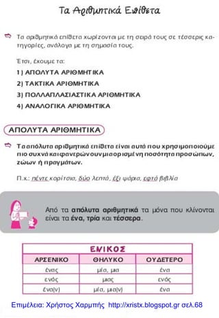Επιμέλεια: Χρήστος Χαρμπής http://xristx.blogspot.gr σελ.68
 