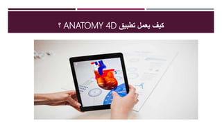 ‫تطبيق‬ ‫يعمل‬ ‫كيف‬ANATOMY 4‫؟Ĭ
 