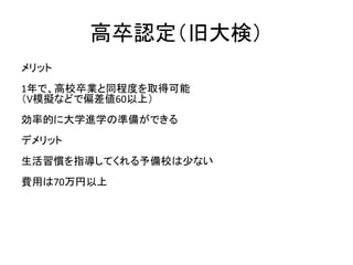 私立通信制高校
メリット
勉強好きな子はマイペースで勉強できる
デメリット
都立と比較すれば、学費がかかる
卒業率極めて低い
（子どもチャレンジを想像してください）
生活リズムを整える努力が必要
大学進学は本人次第
 