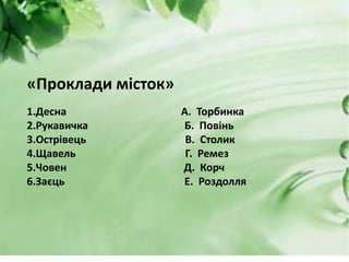В. Чухліб "Повінь" | PPT