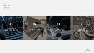 디자인 기획과 실무 - fogg's kitchen 