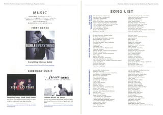 「モック・ウェディングの資料集」と「マシュー・ロビンズからの回答集」