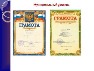 Муниципальный уровеньМуниципальный уровень
 