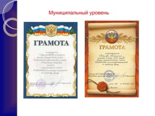 Муниципальный уровень
 