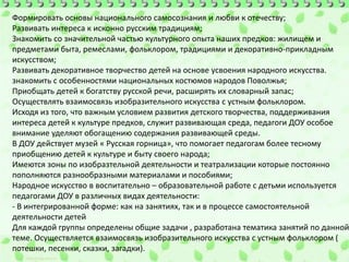 Презентация "Приобщение Детей К Истокам Народной Русской Культуры.