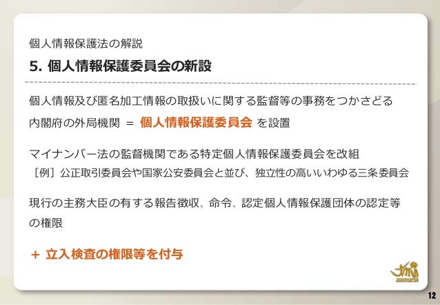 規則を踏まえた個人情報保護法改正の実務対応