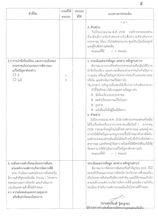 I
I
3.3 n1'~tJ1.LJ'B~B·H~tl'U bb'1~fl11l.Jb~'U"IJB'l
tJj~"IJ1"1J'U1tltld~nm.Jn1d-W:v1dru1
bbtil"l.lt:hm.-n~..:imh1.,
D iJ
D bJiJ
QJ 4 ~ ~ -=Jc::I
9rn.J'V!anbnrusnmd'U1'V!1d:V~md~~
vtl~. v11b'Llurndb?l'Uei1m..:i md~ b~'Uvt~ei
iJm1l.J6'11fi'qi'1Jv..:i~v..:i~'U '11u1u 1 1m..:irnd
t'ivAru~m1l.Jfl1'j~..:ivi1~ bbn~vl1b'Llurn1
" '
t1d~biJuc..in(?)1l.J~1~1~Vin1viu~
4.1 A11:l.Jb~~b~'Ubb'1~A11:l.J~'ltl1n
•
1
0
8
2 . ~1m.h..:i
h1u..:nJj.J'j~mru 'Y'U'l. 2558 ei..:ifimtlnmei..:i'1Tu
~ei..:i~'UiJn11~~~1~ei..:i~1..:i~D~..:Jfl11l.JA~b~'U~1n
t11~'ll1'llu h1bbn biD1'1llli°V1-J1cM1u f'1'U~~rn~ei..:i1ei..:i~n'11'U ,
bbG'l~l'i'~u~..:im1l.JA~bi'.1'U'U
fl~bb'U'U.ffi~ = 1 fl~bb'U'U
1. th~bi'.iw:.rn:v1n'li'mrn beln611d 'V!~mi1'Ul'i1..:i 6l'II ..
~~1dru1~1nn11~ei..:ifindtlnfl'jtJ..:J6'11'U~ei..:i~'U1~iJn1d
t!1-Uei1ei..:i b~CJ'U bbG'I~ A11mi'.1mrn..:itld~'ll1'll'U1tlv11 bU'Ufl1'j
11..:i bbc..i u 'V!~ei bbm'1Ju qiV11~..:i n~ 111~ CJ b~1 bbG'I~ bV1l.J1~?1l.J
'V!~eihi bbn~v11b'Ll'lJrn'jbbm'1Jmh..:ib
~ beJ n?l1J Viiin]1'U~ bb?l~..:i1~b~u11n1Jvl1 b'Llu n1'j'1JtJ..:J
~1~1~~..:in~111~D'j1ne.Jnlll1l.Jivl.Jn b~'U, 'U
> -Uei1'v..:ib~CJ'U'1Jv..:ii.J1~'lJ1'lJu
> c..imh.~~'1Jv..:irn1bbm'1JuqiV11
> 1i.Jci1CJ'U
> V1u..:i~mb~..:ifi..:ier1'm1~~11D'U
2 . ~1mh..:i
1uu..:iD1.J1~mru vrn. 2558 v..:ifimi.Jnfl'jeJ..:J~1'U~v..:i~'U
1~~rn~v..:i1'v..:ib~CJ'U~1ntld~'!l1'll'Ub~v1'U~ 1 l.Jm1Al.J
2558 11t:'l'U'Ub-U1V1lllf1u1lliJ1vlm..:i?1101'jru~ bbn~V1ru11n'U v
m~riei1~bn~uqiV11m'llqi1m'jl.J~'U1~ l'ivm'1tlm'l4'c1~1ti
v..:ifimi.J nmv..:i6'11'U~ei..:i~'U1~~..:ib~1'V!tJ1~b-U11ti~~1vlm ..:i
?11011ru~ bbn~~~V1ru1~l.J~1..:i 'Y'l1m.J~..:i1~iJwu..:i~mb~..:i1~erv 'U
1'v..:i~d1D111~v11b'Ll'Urn1bbm'1JuqiV11~..:in'111bbiK1
fl~bb'U'U~1~ = 1 fl~bb'U'U
tld~biJ'U~a:v1n'li'e:i:i.Ja rnm111 V1~mi1'Ul911..:i 6l'II ..
~~11ru1~1nLfl'j..:J fl1'j~b~'UVl~v6'11fi'qi'1Jv..:i eJU~. ~1~
(?) nn..:i11nDAru~m'jl.Jfl1'j~..:ivi1~ 1~C.JLfl'j ..:imd~b?l'UeJ~v..:i
bU'U1A1..:in11~b~'UV1~eiiJA11l.J6'11ri'qi bbn~iJfin~ru~ bUti1ti
(?)1l.Jvtfin bn ru.n n 11D~V111~~ n 11Vi ~ bbG'I ~iJA11l.J ff..:i ~ti
l'im~m '11vi~rnnrusr1rn1tld~biJmu'U11.Jml.J~n1viu~
• .•. ...J "'1 1-~- ·---... ~----' ···-- _J "-~-
 