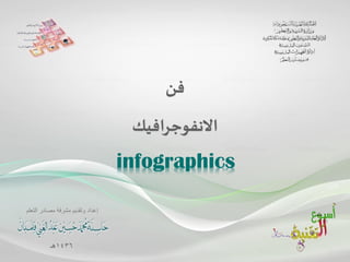 infographics
‫التعلم‬ ‫مصادر‬ ‫مشرفة‬ ‫وتقديم‬ ‫إعداد‬
1436‫هـ‬
 