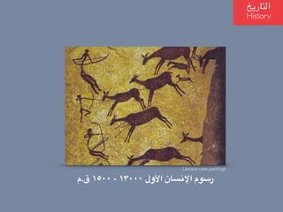 ?????????
History
Lascaux cave paintings
??.?? ???? - ????? ??????? ????????? ??????
 