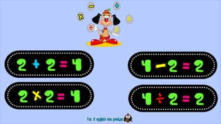 2 + 2 4
2 2 4
4 2 2
4 2 2
4
2
 