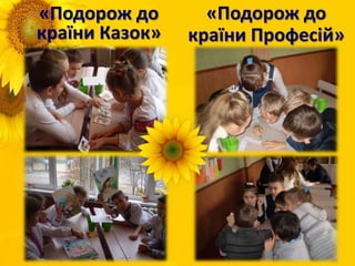 «Подорож до
країни Казок»
«Подорож до
країни Професій»
 