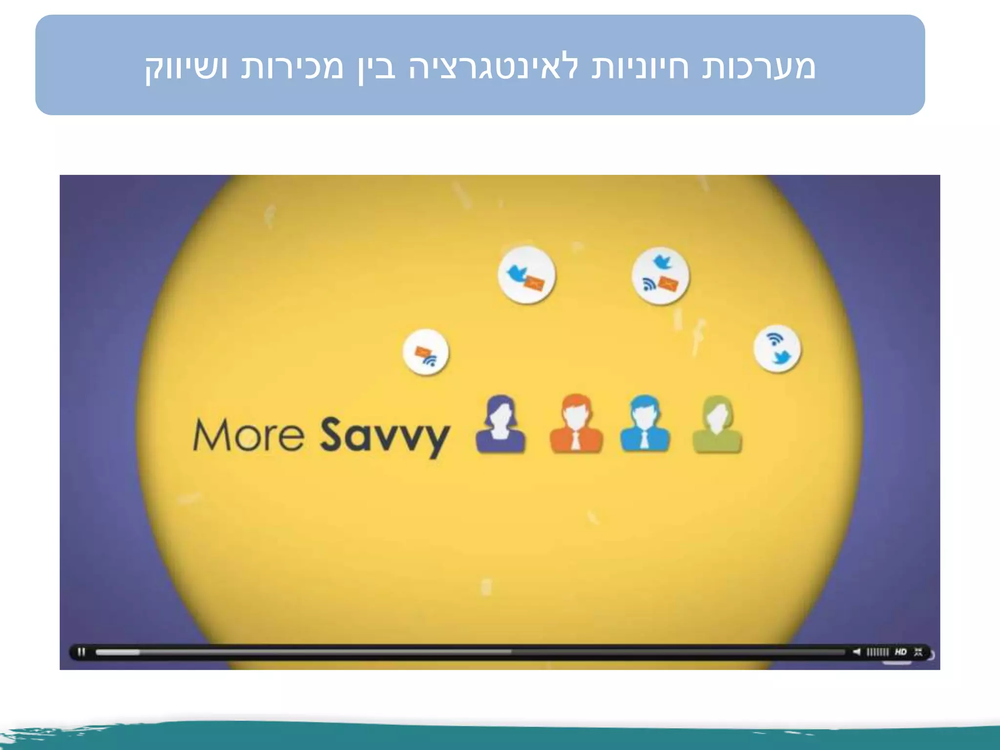 ‫ושיווק‬ ‫מכירות‬ ‫בין‬ ‫לאינטגרציה‬ ‫חיוניות‬ ‫מערכות‬
 