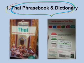 1. Thai Phrasebook & Dictionary
 