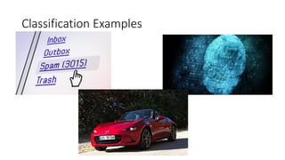 Classification Examples
 