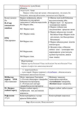 наурыз | PDF