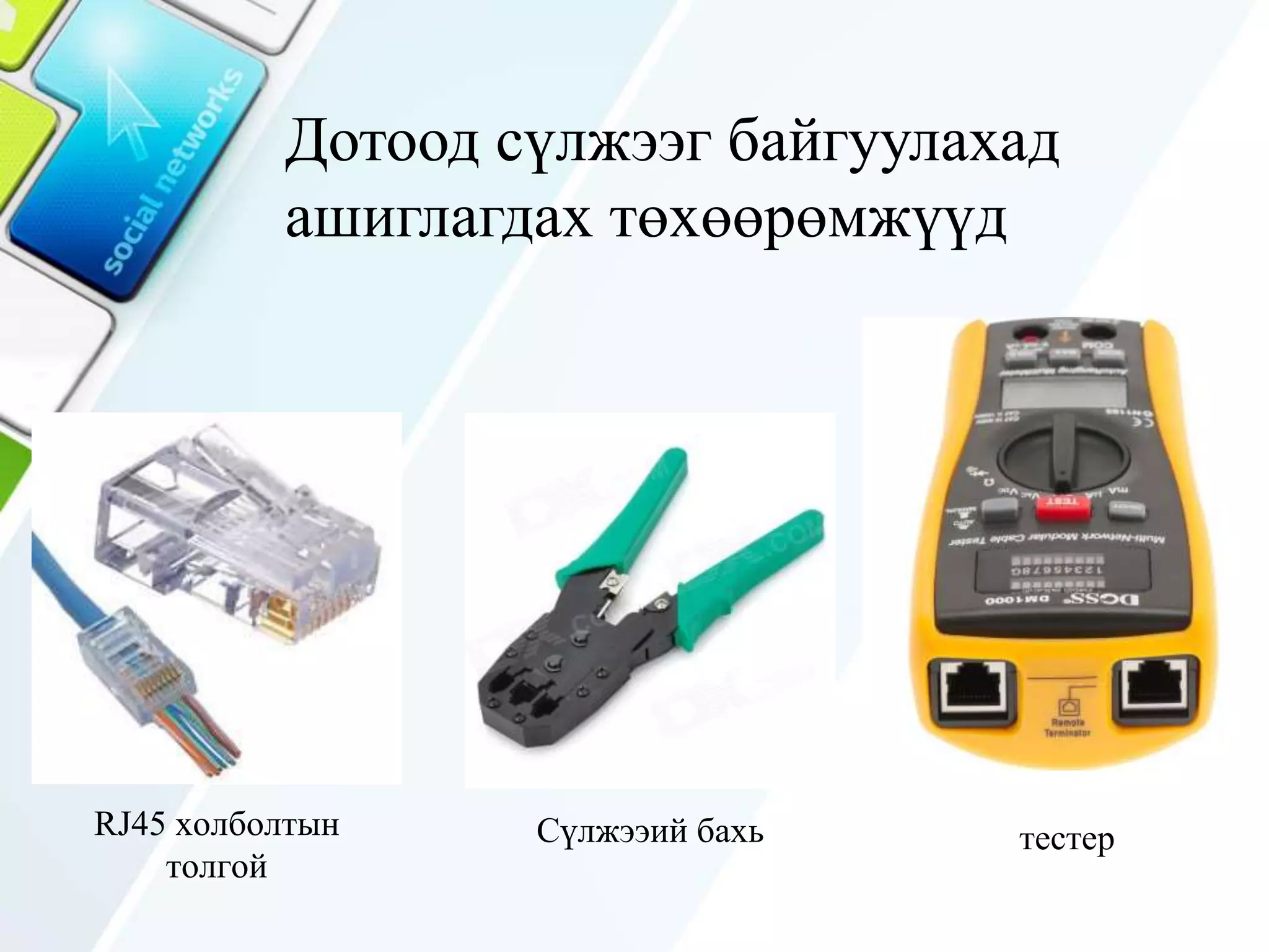 дотоод сүлжээний зохион байгуулалт | PPT