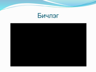 Бичлэг
 