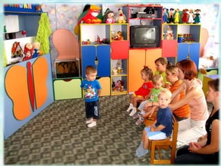 Проекти в закладі
 «В мамину школу – хоча б на годину» (групи
короткотривалого перебування дітей раннього віку, діє
з 2003 року)
 