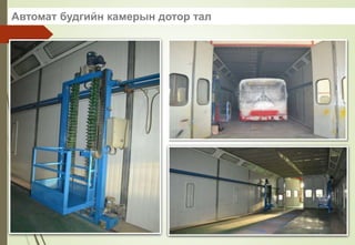 Автомат будгийн камерын дотор тал
 