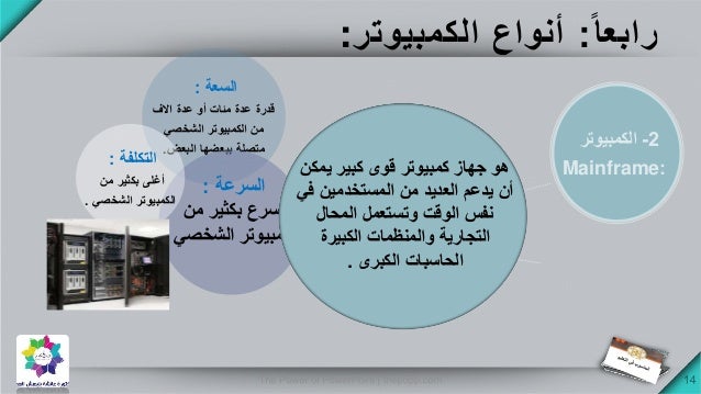 المحاضرة الأولى مقدمة عن الحاسوب