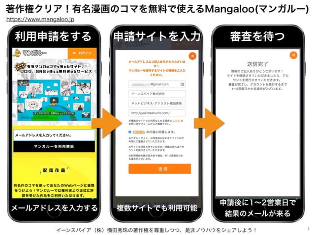 著作権ok 有名漫画1コマ無料で利用mangaloo マンガルー の使い方