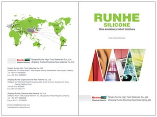 Silicone product & specialities from Runhe