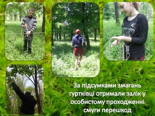 Підсумкові змагання між гуртківцями ЦТК, присвячені всесвітньому Олімпійському дню  в Україні 