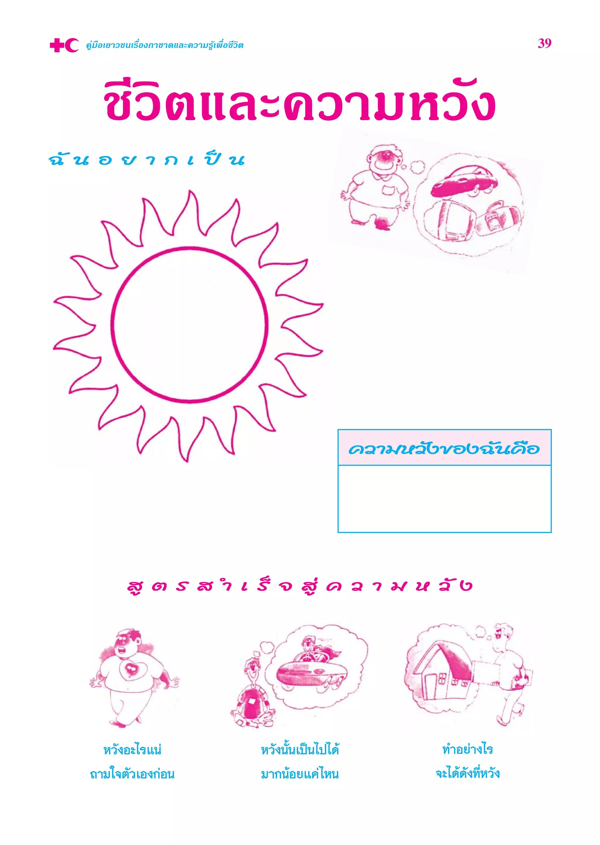 ™’«‘μ·≈–§«“¡À«—ß
©— π Õ ¬ “ ° ‡ ªì π
§«“¡À«—ß¢Õß©—π§◊Õ
 Ÿ μ √   ” ‡ √Á ®  Ÿà § « “ ¡ À «— ß
À«—ßÕ–‰√·πà
∂“¡„®μ—«‡Õß°àÕπ
À«—ßπ—Èπ‡ªìπ‰ª‰¥â
¡“°πâÕ¬·§à‰Àπ
∑”Õ¬à“ß‰√
®–‰¥â¥—ß∑’ËÀ«—ß
§Ÿà¡◊Õ‡¬“«™π‡√◊ËÕß°“™“¥·≈–§«“¡√Ÿâ‡æ◊ËÕ™’«‘μ 39
 